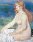 Pierre-Auguste Renoir La baigneuse blonde oil painting reproduction